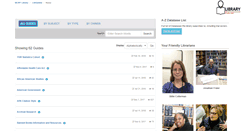 Desktop Screenshot of libguides.mcny.edu